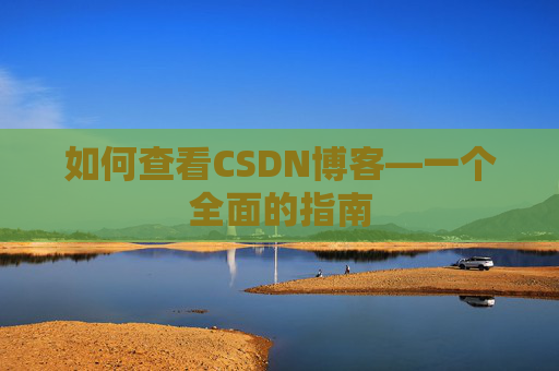 如何查看CSDN博客—一个全面的指南